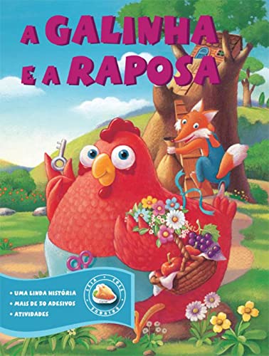A galinha e a raposa : Adesivos