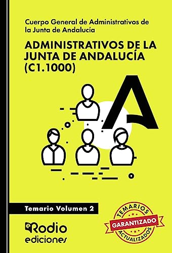 Administrativos de la Junta de Andalucía (C1.1000). Temario. Volumen 2 (Spanish Edition)