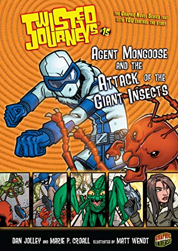 Agent Mongoose and the Attack of the Giant Insects: Book 15 (Twisted Journeys ®) (English Edition)