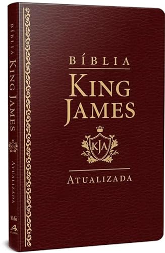 Bíblia King James Atualizada Slim | Kja | Vinho
