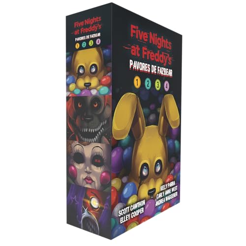 Box Pavores de Fazbear 1-4: Five Nights at Freddy’s: Pavores de Fazbear