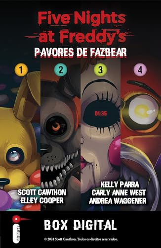 Box Pavores de Fazbear 1-4: Five Nights at Freddy’s: Pavores de Fazbear