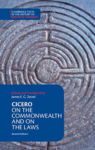 Cicero: On the Commonwealth and On the Laws (Cambridge Texts in the History of Political Thought) (English Edition)