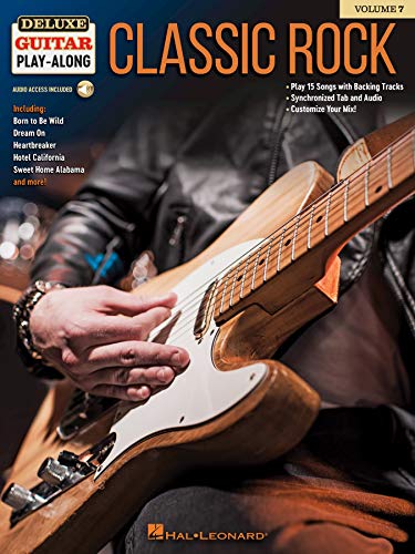 Classic Rock: Deluxe Guitar Play-Along Volume 7 (English Edition)