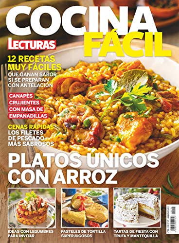 Cocina fácil #294 | PLATOS ÚNICOS CON ARROZ (Spanish Edition)