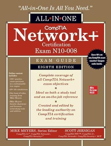 Comptia Network+ Certification All-In-One Exam Guide, Eighth Edition (Exam N10-008)