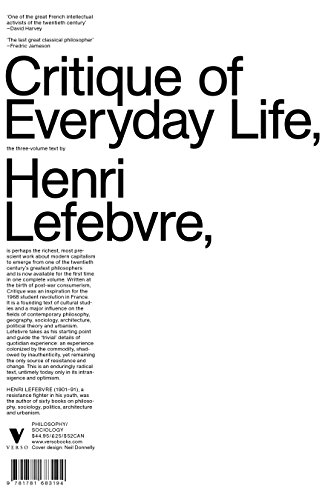 Critique of Everyday Life: The One-Volume Edition (English Edition)