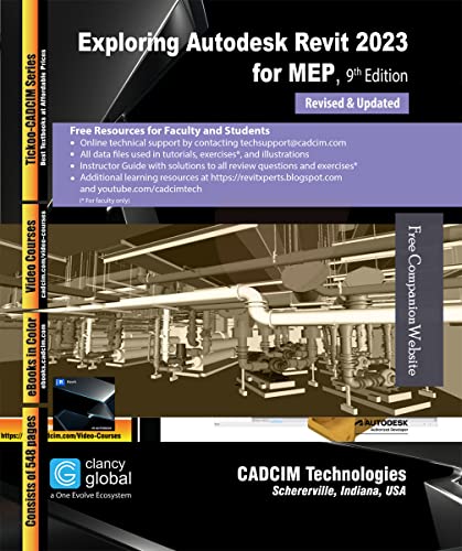Exploring Autodesk Revit 2023 for MEP, 9th Edition (English Edition)