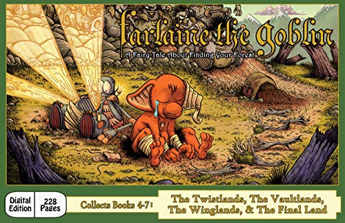 Farlaine the Goblin Vol. 2 ~ Collects Books 4-7: The Twistlands, The Vaultlands, The Winglands, & The Final Land (Farlaine the Goblin (Collected)) (English Edition)