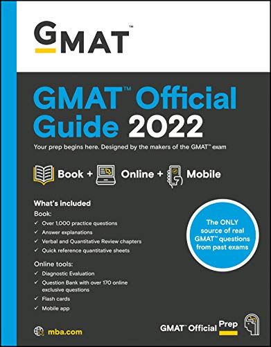 GMAT Official Guide 2022: Book + Online Question Bank (English Edition)