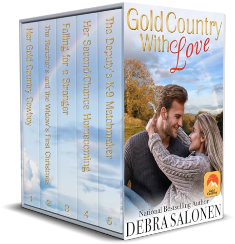 Gold Country With Love: Small town western romance with cowboys, second chances, opposites attract, friends to lovers: Complete Collection Books 1-5 (English Edition)