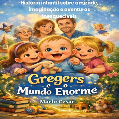 Gregers e o Mundo Enorme: História infantil sobre amizade, imaginação e aventuras inesquecíveis (Aventuras Mágicas)