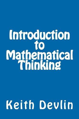 Introduction to Mathematical Thinking (English Edition)