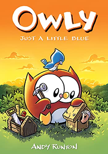 Just a Little Blue: A Graphic Novel (Owly #2) (English Edition)