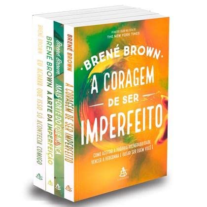 Kit A Coragem De Ser Imperfeito