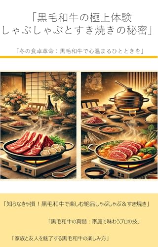 kurogewagyuunogokujoutaikenshabushabutosukiyakinohimitu: huyunoshokutakukakumeikurogewagyuudekokoroatatamaruhitotokiwo (Japanese Edition)
