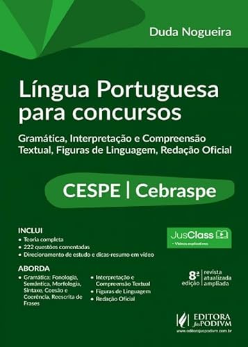 LÍNGUA PORTUGUESA PARA CONCURSOS CESPE/CEBRASPE (2024)