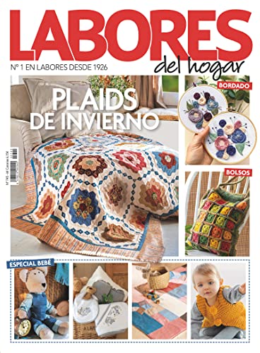 Labores #745 | PLAIDS DE INVIERNO (Spanish Edition)