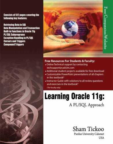 Learning Oracle 11g: A PL/SQL Approach (English Edition)
