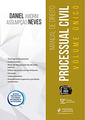 Manual de Direito Processual Civil: Volume único