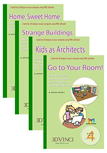 ModelMetricks Basics Series (Mac): 4-Book Set of SketchUp Projects for Kids: SketchUp 2016 and 2017 (English Edition)