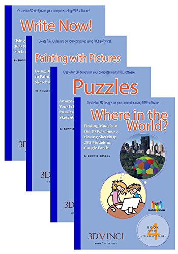 ModelMetricks Intermediate Series (Mac): 4-Book Set of SketchUp Projects for Kids: SketchUp 2016 and 2017 (English Edition)