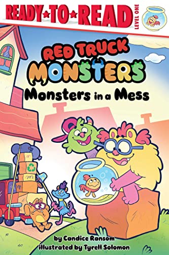 Monsters in a Mess: Ready-to-Read Level 1 (Red Truck Monsters) (English Edition)