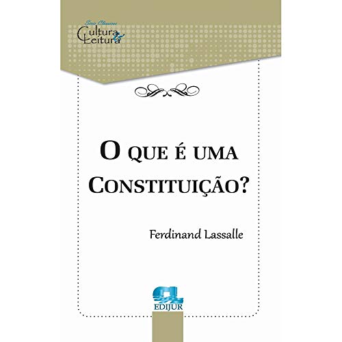 O QUE É UMA CONSTITUIÇÃO?