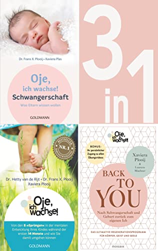Oje, ich wachse!: Schwangerschaft / 8 Sprünge / Back to you (3in1 Bundle): Drei Oje-Eltern-Ratgeber in einem Band