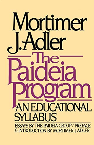 Paideia Program: An Educational Syllabus (English Edition)
