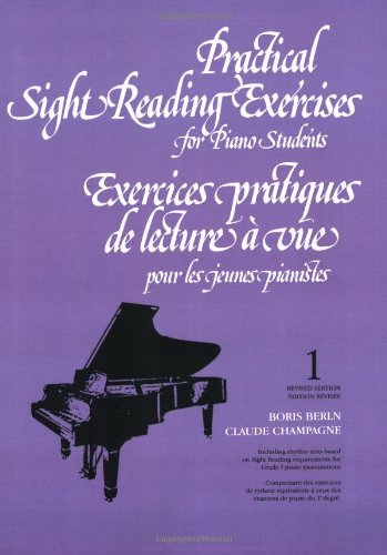 Practical Sight Reading Exercises for Piano Students, Book 1 (English Edition)