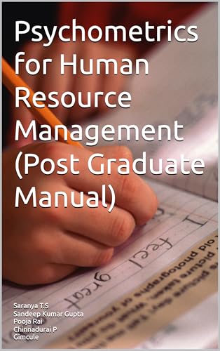 Psychometrics for Human Resource Management (Post Graduate Manual) (English Edition)