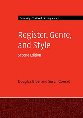 Register, Genre, and Style (Cambridge Textbooks in Linguistics) (English Edition)