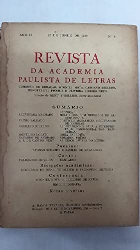Revista da Academia Paulista de Letras