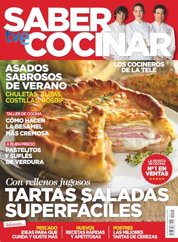 Saber Cocinar #124 | TARTAS SALADAS SUPERFÁCILES (Spanish Edition)