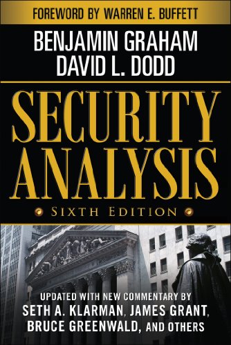 Security Analysis: Sixth Edition, Foreword by Warren Buffett (Security Analysis Prior Editions) (English Edition)
