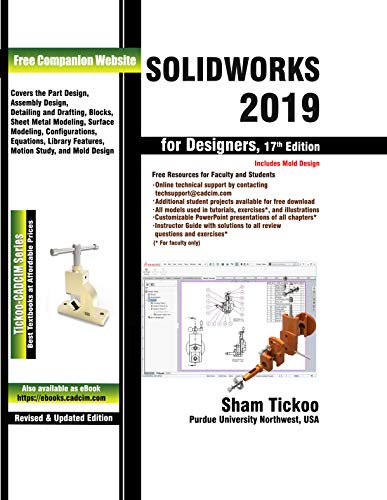 SOLIDWORKS 2019 for Designers, 17th Edition