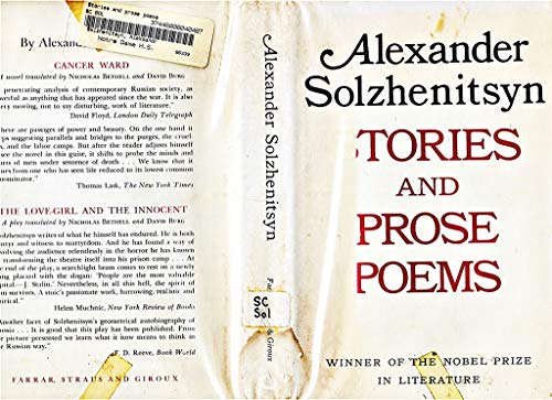 Stories and Prose Poems