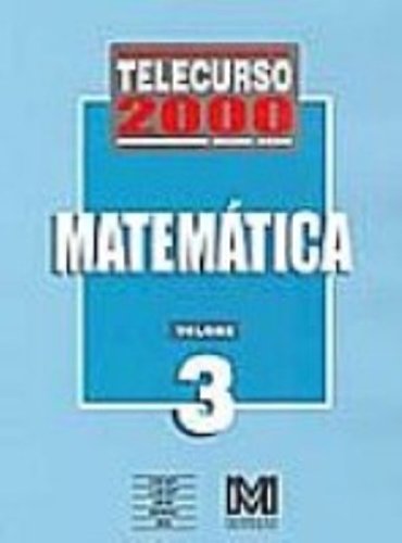 Telecurso 2000. Matematica. 2° Grau
