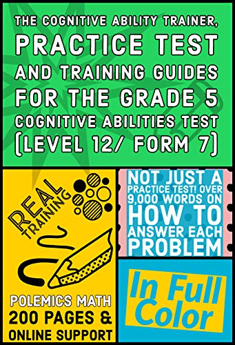 The Cognitive Ability Trainer, Practice Test and Training Guides for ...