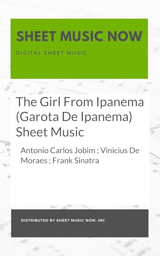 The Girl From Ipanema (Garota De Ipanema) Sheet Music (English Edition)