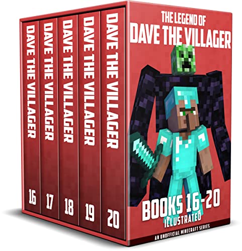The Legend of Dave the Villager Books 16–20: a collection of unofficial Minecraft books (Dave the Villager Collections Book 4) (English Edition)