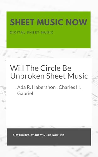 Will The Circle Be Unbroken Sheet Music (English Edition)
