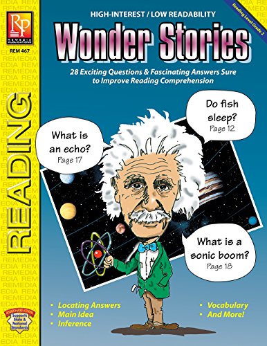 Wonder Stories (Reading Level 2) | Reproducible Activity Book: 28 Exciting Questions & Fascinating Answer Sure to Improve Reading Comprehension (English Edition)