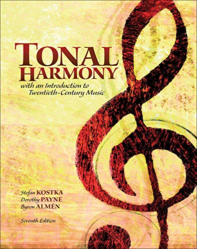Workbook for Tonal Harmony
